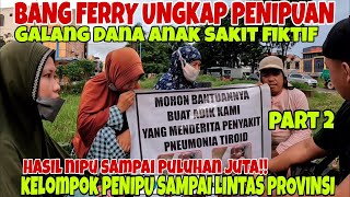 PENIPUAN GALANG DANA ANAK SAKIT UANG NYA UNTUK FOYA FOYA UANG HASIL NIPU SAMPAI PULUHAN JUTA 2 [upl. by Lacey892]