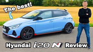 Hyundai i20N review with 060mph test [upl. by Dittman861]