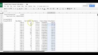 Credit Card Interest Calculation [upl. by Werra489]