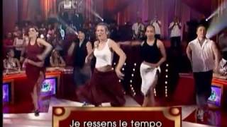 Lorie  Sur Un Air Latino Live  La Fureur Star Academy 16052003 [upl. by Lapotin]