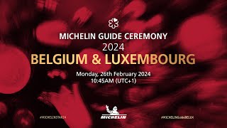 Discover the MICHELIN Guide restaurant selection in Belgium amp Luxembourg for 2024 [upl. by Elgar737]