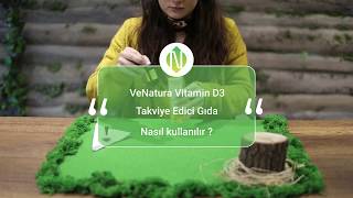 VeNatura Vitamin D3 Takviye Edici Gıda Nasıl Kullanılır [upl. by Peltier75]