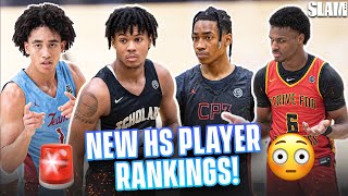 The BEST Players in High School 😳🚨 New and Updated Rankings for the Class of 2023‼️ [upl. by Josefa]