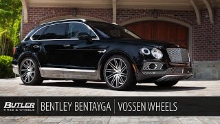 Bentley Bentayga  Vossen VPS307T Wheels  Butler Tire [upl. by Carlee]