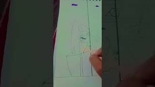 ITACHI DRAWING VERY EASY DRAWING subscribe akatsuki CLANnaruto likeforlikes [upl. by Ainak]