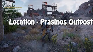 Assassins Creed Origins Location  Prasinos Outpost [upl. by Montagu]