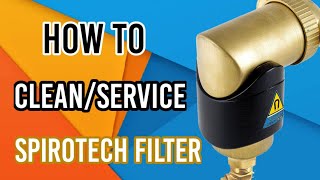 Spirotech Filter Service Gas Central heating training DIY [upl. by Oliric]