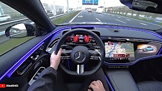 The Mercedes E Class 2024 POV Test Drive [upl. by Ho15]