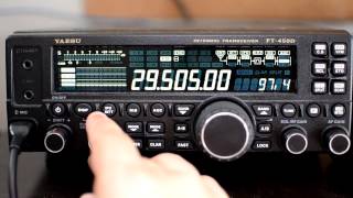 Yaesu FT450D Using Split and Repeater Operations [upl. by Deena]