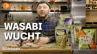 Scharfer Snack Sebastian deckt den WasabiTrick auf  Lege packt aus [upl. by Nageek]