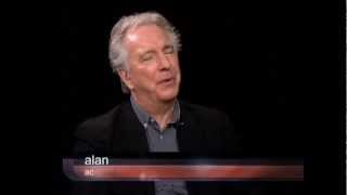 Alan Rickman  Charlie Rose Interview 28212 [upl. by Yelyk]