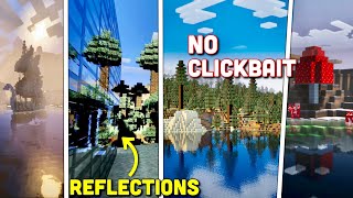 Top 4 Best NEW Minecraft Bedrock 121 Ultra Realistic Shaders iOS Android Windows [upl. by Siobhan]