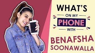 Benafsha Soonawalla What’s On My Phone  Phone Secrets Revealed  India Forums [upl. by Eliott]