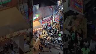 Boom 💥💥💥💥💥💥Fireworks on fire at hyderabad fireworks fire viral Diwali boom danger [upl. by Klenk]