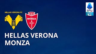 HELLAS VERONA VS MONZA LIVE  SERIE A [upl. by Tammara859]