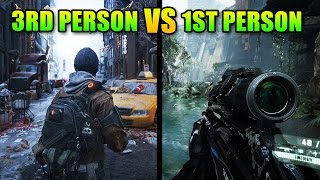 First Person Shooters vs Third Person Shooters [upl. by Levona31]