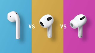 Airpods Comparison Which One Is Right For YOU [upl. by Diet]