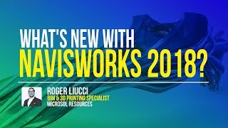 Whats New with Navisworks 2018 Webinar  June 20 2017 [upl. by Aihsele93]