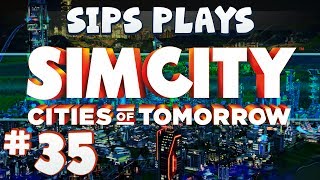 Simcity  Cities of Tomorrow Full Walkthrough  Part 35  A Turn Around of Sorts [upl. by Yelkrab]