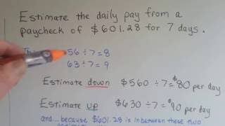 Grade 5 Math 53 How to Estimate Decimal Quotients [upl. by Enahpets351]