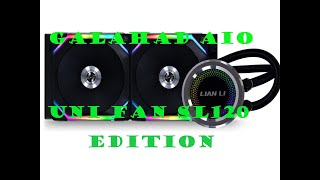 Lian li Galahad AIO 240 RGB Uni Fan SL120 Editioninstallation Step By Step [upl. by Westland921]