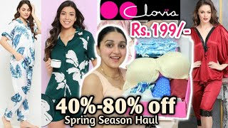 CLOVIA Sale Haul 80 Off Coupon Code  Clovia Bra Panty Nightwear Haul  Clovia Bra Haul clovia [upl. by Kori463]