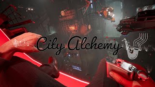 City Alchemy  Smooth Cyberpunk Jazz [upl. by Wilhide]