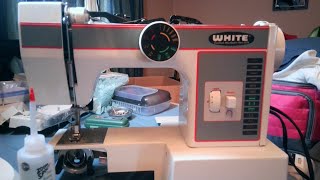 WHITE 1477 Sewing Machine WONT MOVE How to Fixsewwhatseamstress9076 [upl. by Dorella492]