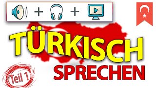 Türkisch lernen für Absolute Anfänger Teil 1 von 2 [upl. by Ahsaek]