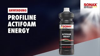 How to use SONAX PROFILINE Actifoam Energy [upl. by Llerdna]