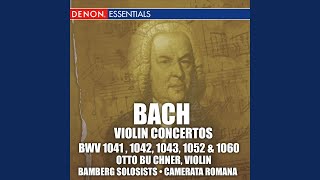 Concerto for 2 Violins Strings and BC BWV 1043 II Adagio [upl. by Rogovy563]