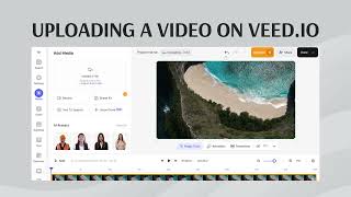 Uploading a video on VEED IO [upl. by Jerald]