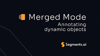 Merged point cloud Mode in the 3D point cloud interface on Segments ai Tutorial [upl. by Yarod]