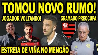 NOVO RUMO DA NEGOCIAÇÃO FLAMENGO E LÉO ORTIZ GRAMADO DO MARACANÃ PREOCUPA ESTREIA DE VIÑA MENGÃO [upl. by Suoicerp]