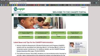 CAASPPSBAC Practice Test Tutorial [upl. by Conley]