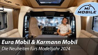 Eura Mobil und Karmann  Die Neuheiten für 2024  neue Designs neue Modelle [upl. by Ativak33]