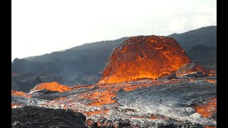 Piton de la Fournaise Eruption du 19 fevrier 2019 [upl. by Blanka]