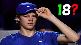 When Jannik SHOCKED The Tennis World With 18 Years Insane Level [upl. by Lajes566]