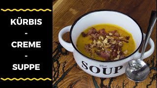 Cremige Kürbissuppe mit zweierlei Topping´s aus dem Dutch Oven [upl. by Frayda842]