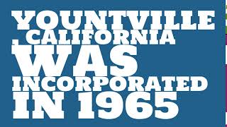 When was Yountville  California founded [upl. by Dann]