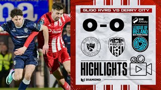 Sligo Rovers 00 Derry City  LOI Highlights  24022024 [upl. by Lisle650]