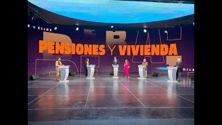 Candidatos al Consejo Constitucional debaten sobre pensiones y vivienda en la nueva Constitución [upl. by Radcliffe]