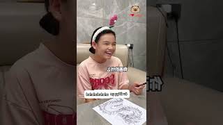 Chị gái làm rồng tuyệt đẹp bằng giấy shorts shortvideo funny comedy [upl. by Viviana83]