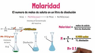 Molaridad [upl. by Ennywg]