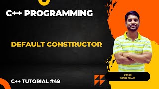 Default Constructor in C  C Programming [upl. by Daahsar712]