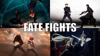 Top 20 Fate Series Fights 20k Subs Special [upl. by Eiramyllek]