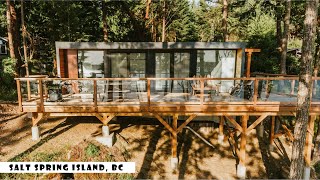 HO4 Honomobo Shipping Container Home on Salt Spring Island BC [upl. by Admama]