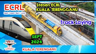 Stesen ECRL Kuala Terengganu  September 2024  East Coast Rail Link [upl. by Tally457]