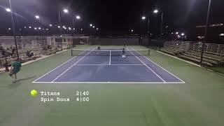 30 div  Nissan Titans vs Spin Doctors 10032024  Guam tennis [upl. by Strain]