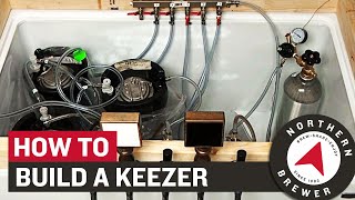 How to Build a Keezer or Kegerator for Serving Beer at Home [upl. by Einwat]